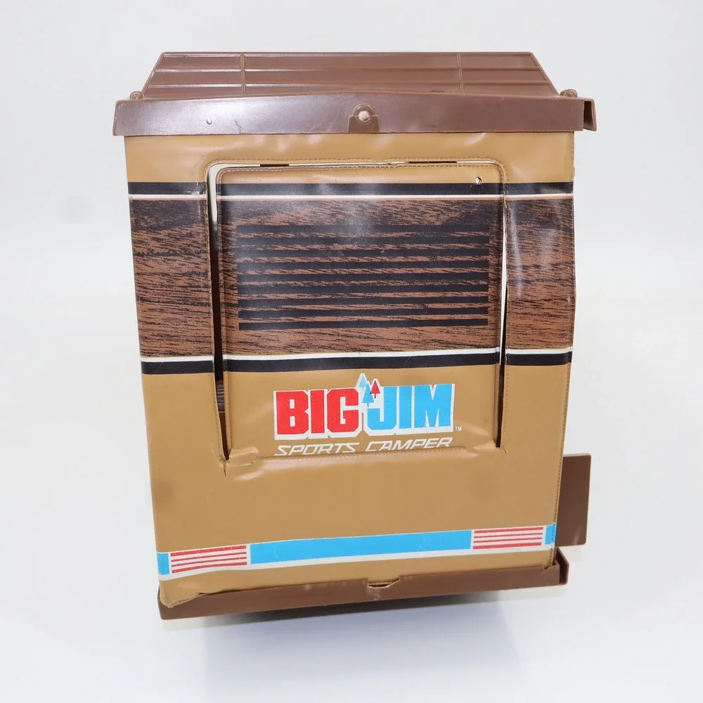 Vintage 1971 Mattel Big Jim‎ Sports Camper Vehicle Brown Tan 4994 Retro Toy